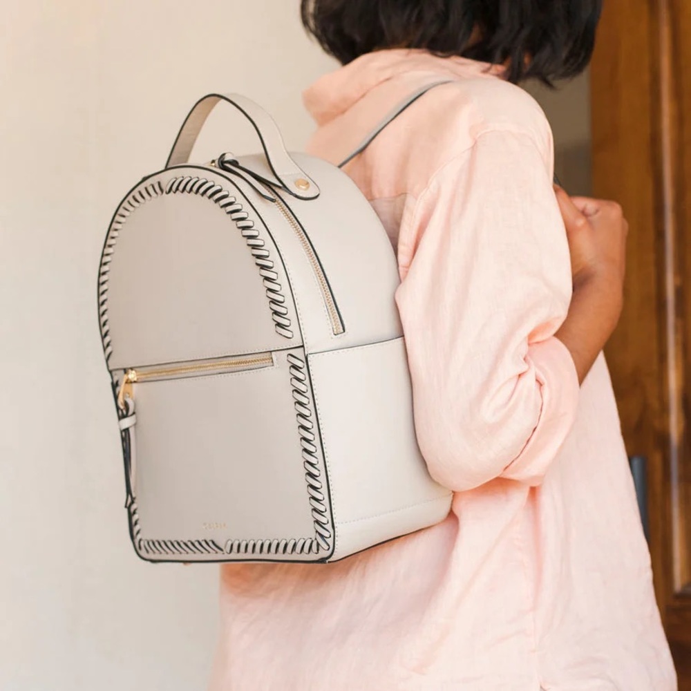 CALPAK Kaya Faux Leather Backpack